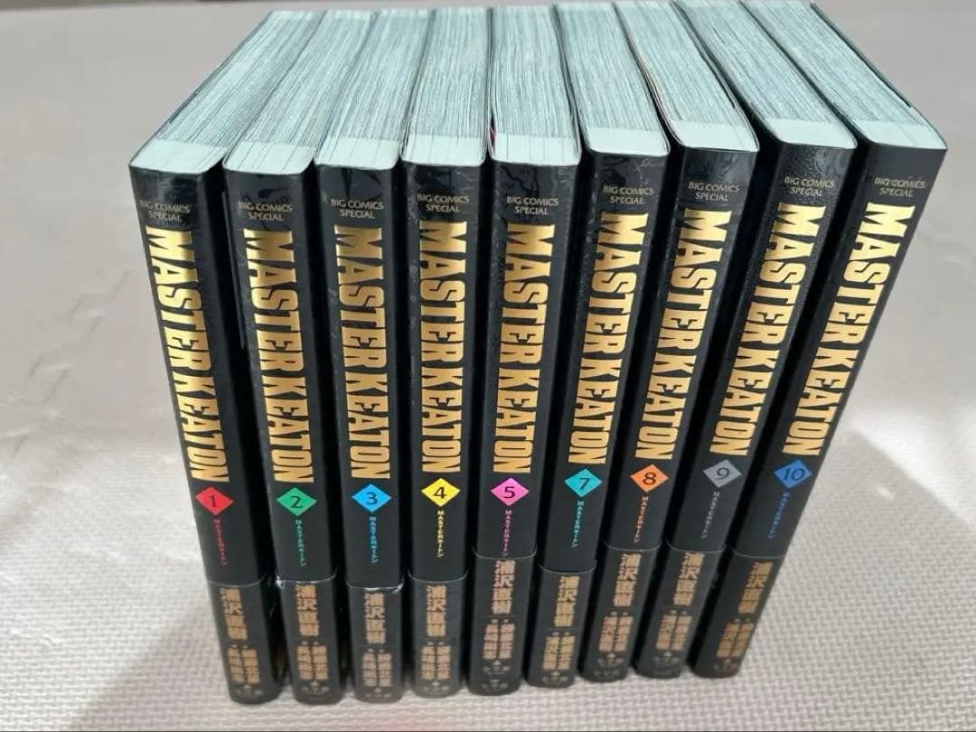 マスターキートン 完全版1〜5、7〜10巻、Reマスター通常版セット ※６巻なし