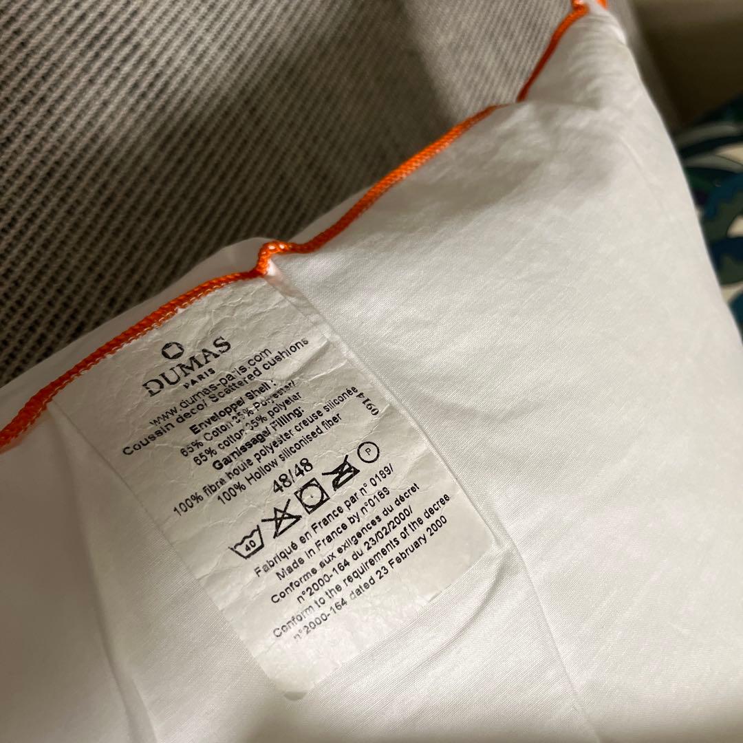 エルメス　植物柄 クッション3pダメージあり