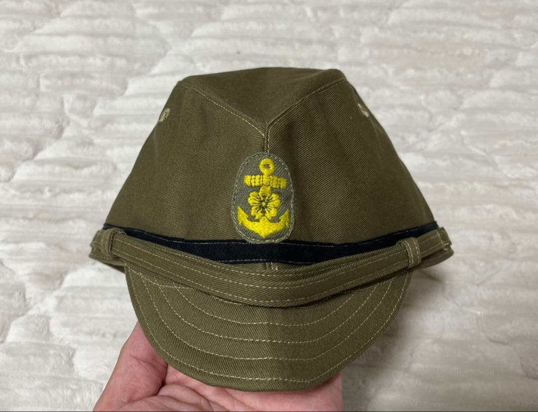 日本海軍　下士官　略帽・略衣袴セット　階級章付き　複製品　三種軍装