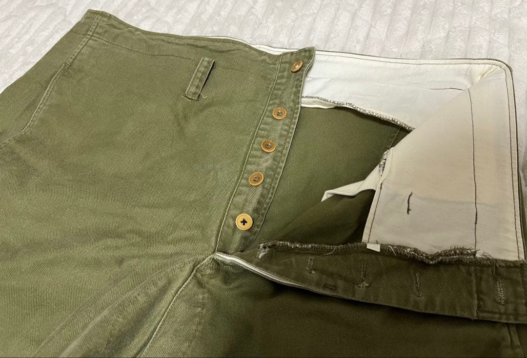 日本海軍　下士官　略帽・略衣袴セット　階級章付き　複製品　三種軍装