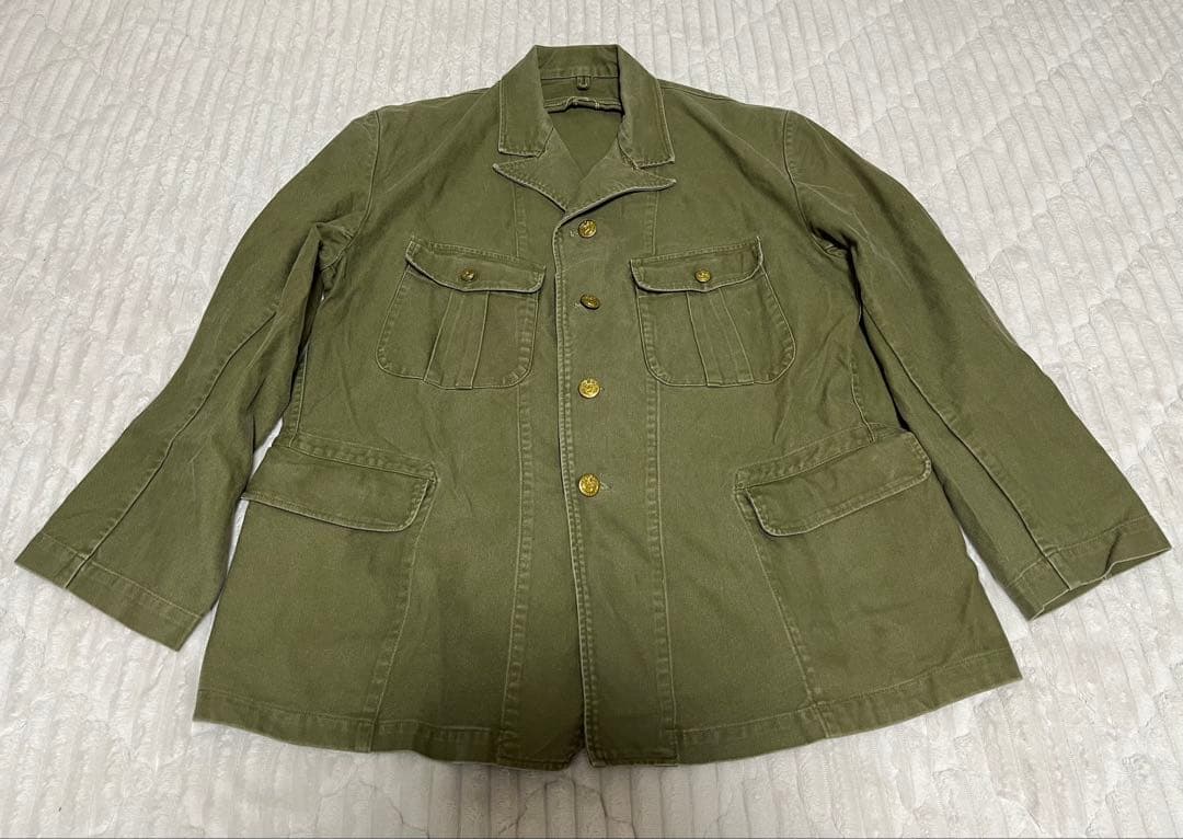 日本海軍　下士官　略帽・略衣袴セット　階級章付き　複製品　三種軍装