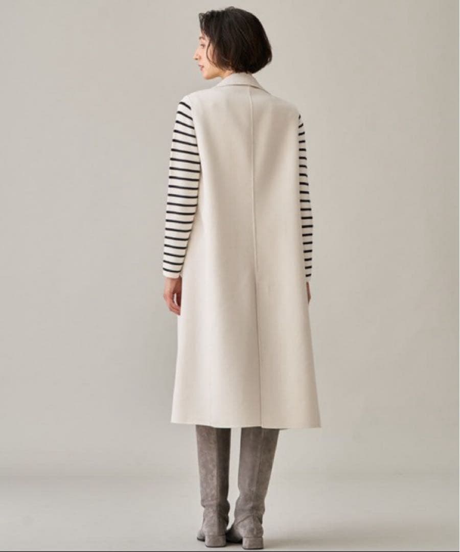 ANAYI アナイ ロングジレ カルゼリバーボタンレスジレ 近年 モデル 36