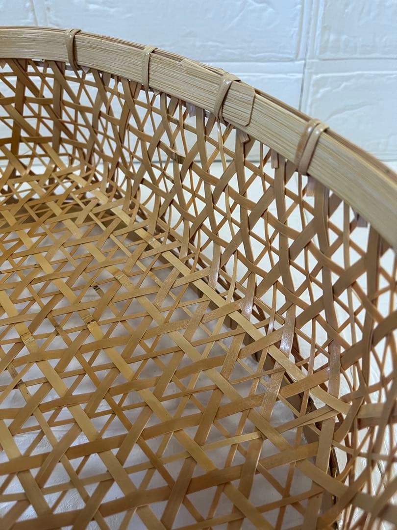 ♡橋本晴美です♡ 麻の葉編み　茶碗かご