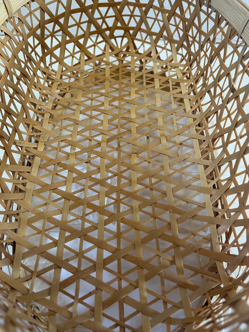 ♡橋本晴美です♡ 麻の葉編み　茶碗かご