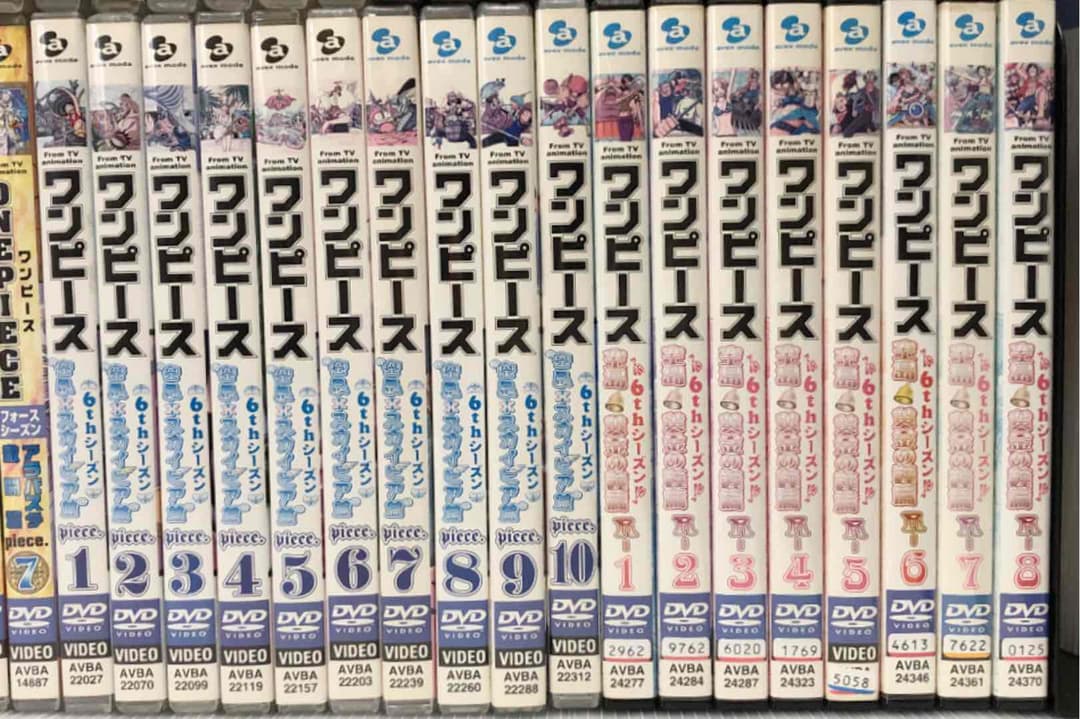 ワンピース DVD 119枚セット