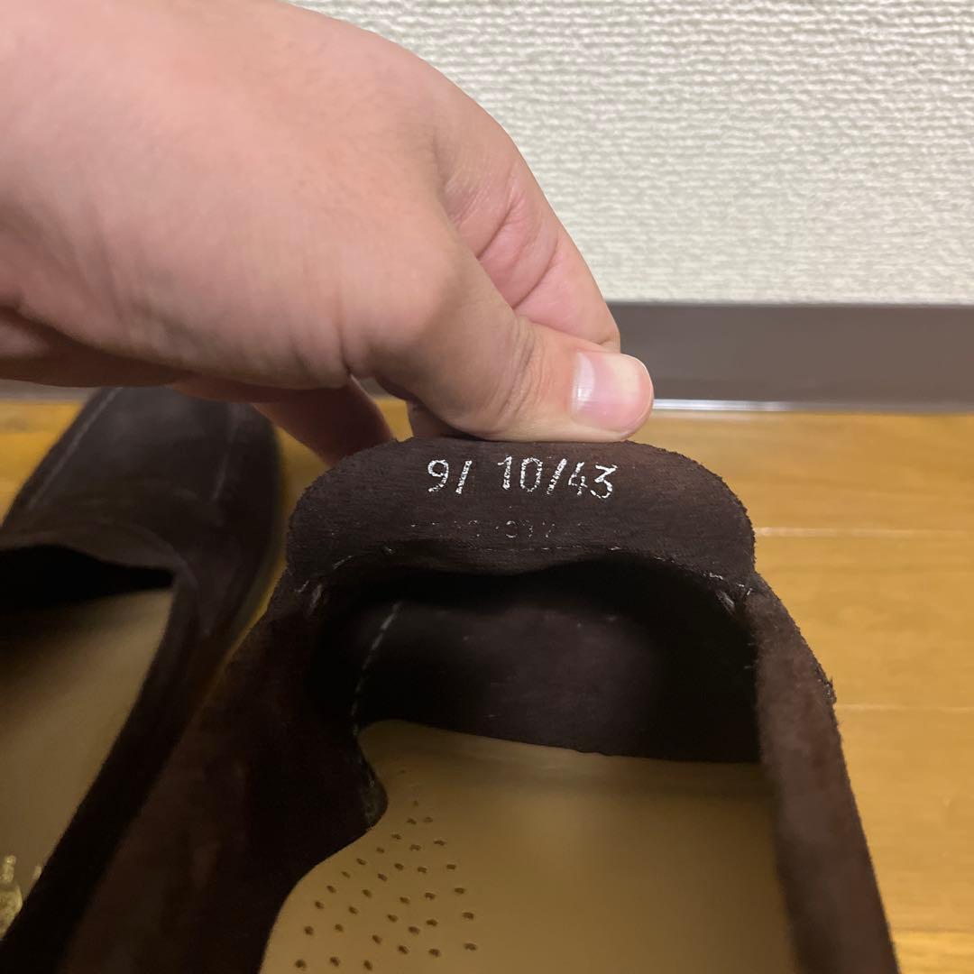 G.H. Bass ダークブラウン スエード ローファー