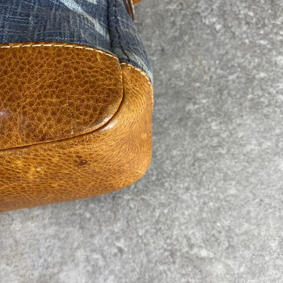 バッグ Coach Legacy Denim One Shoulder Bag