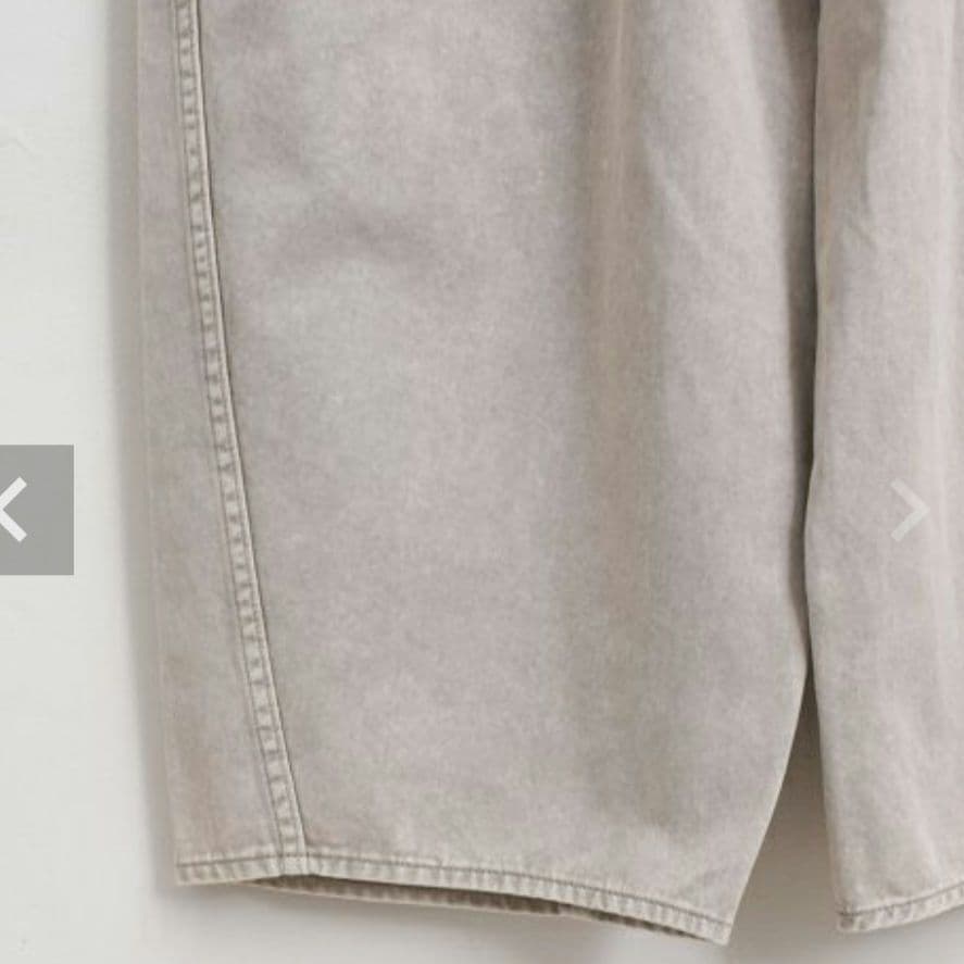 新品☆URCH コダワリカコウノフレンチワークPT　グレーR　[4314]F