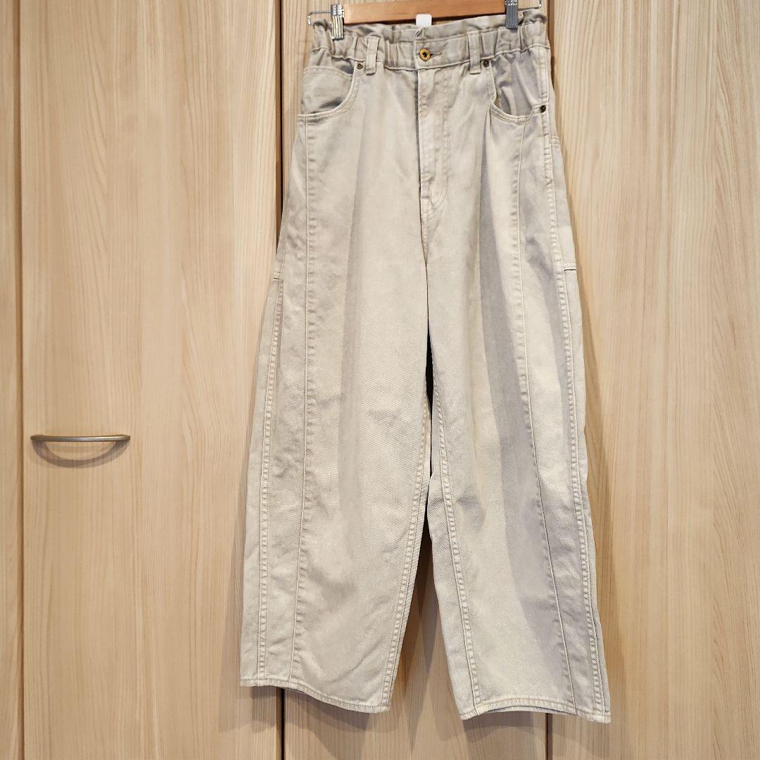 新品☆URCH コダワリカコウノフレンチワークPT　グレーR　[4314]F