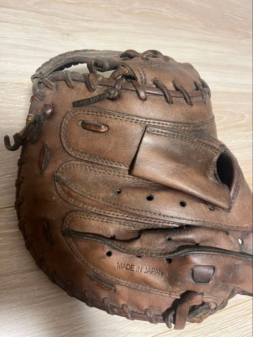 ZETT プロステイタス 日本製 硬式キャッチャーミット ブラウン
