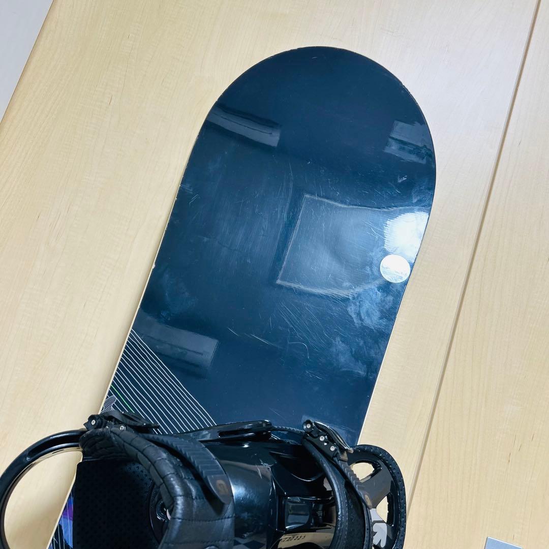 【美品】BURTON CLASH スノーボード ビンディング付き Mサイズ