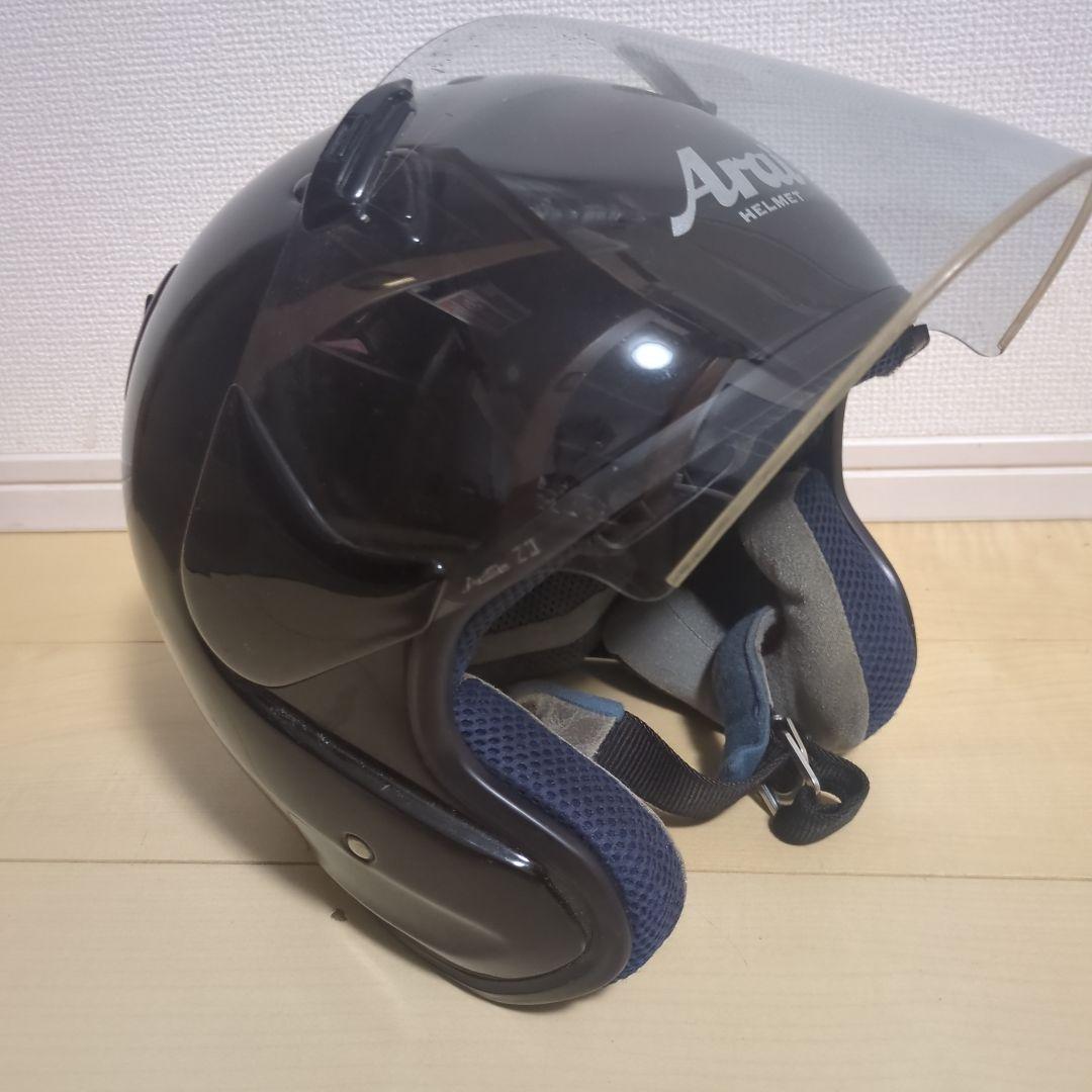 Arai ブラック ジェットヘルメット