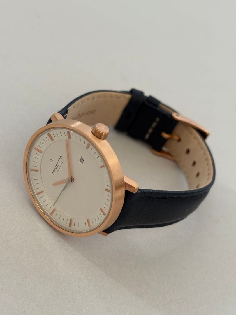 [新品未使用]ノードグリーン・フィロソファ36・ローズゴールド・電池交換後発送