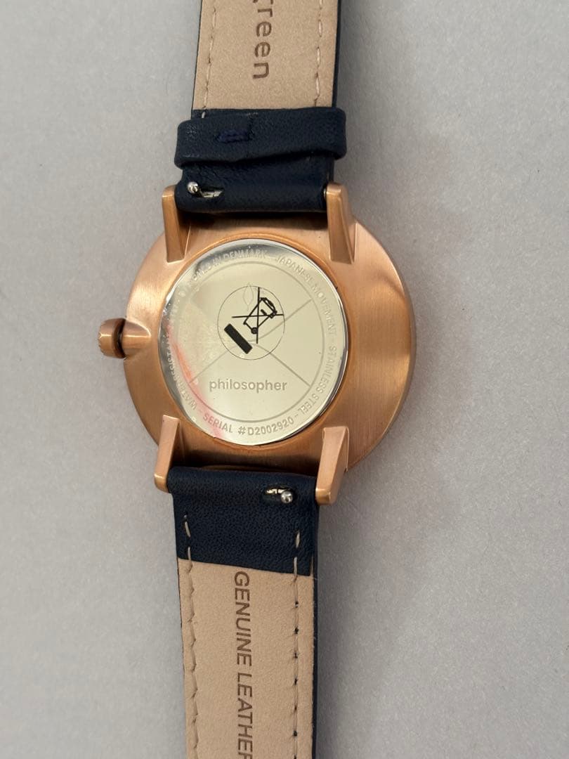 [新品未使用]ノードグリーン・フィロソファ36・ローズゴールド・電池交換後発送