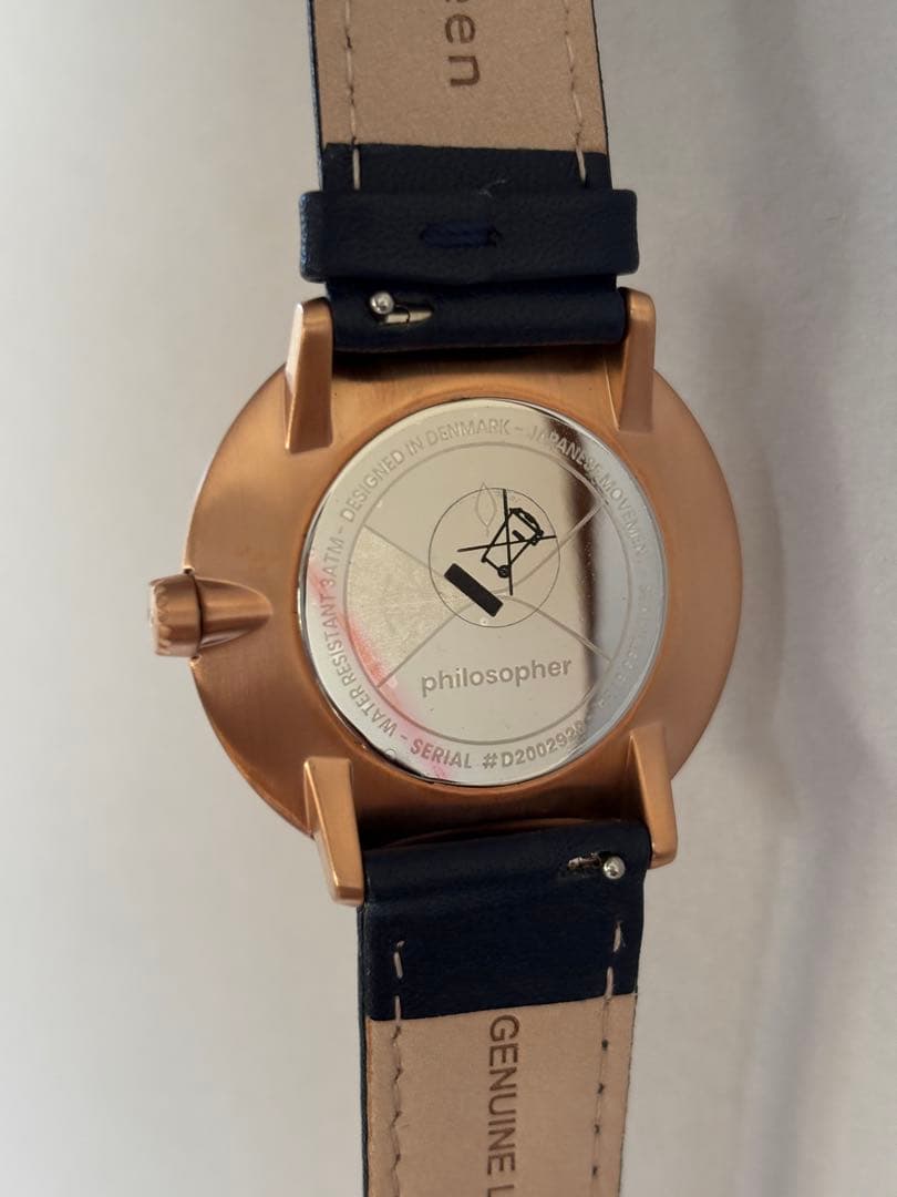 [新品未使用]ノードグリーン・フィロソファ36・ローズゴールド・電池交換後発送