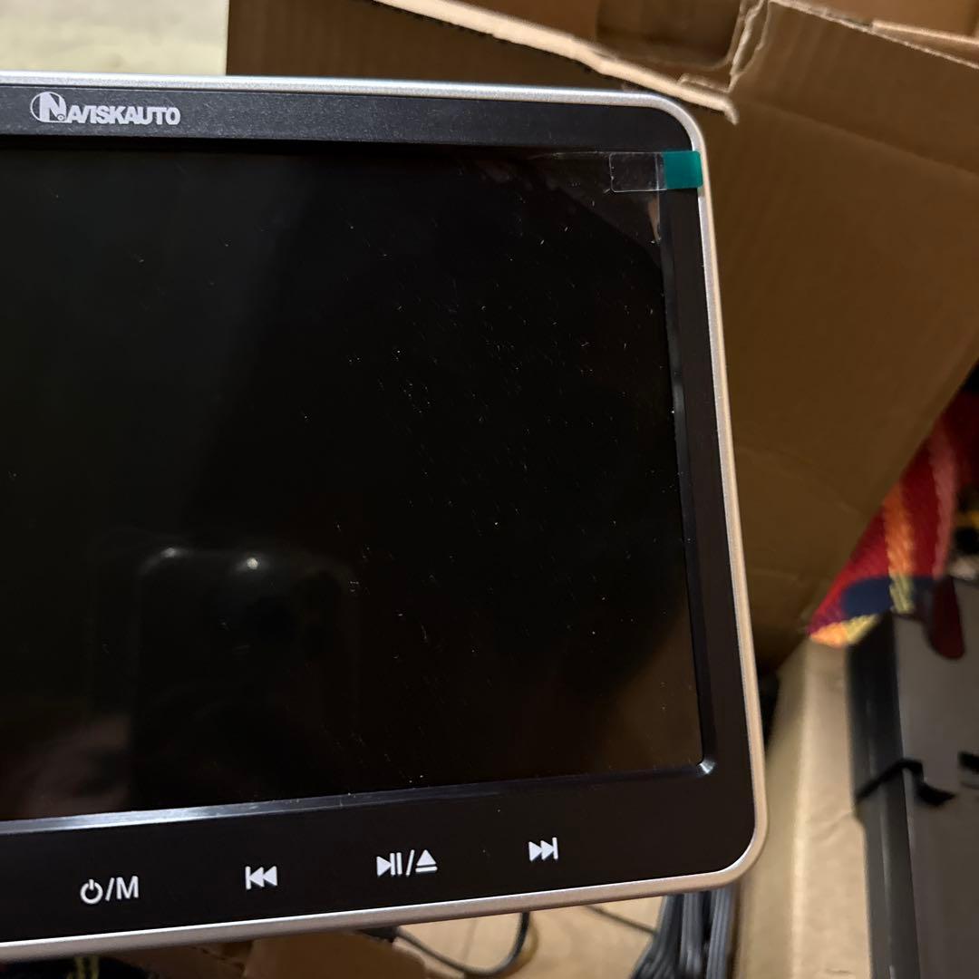 NAVISKAUTO ヘッドレストモニター スロットインタイプ HDMI入力