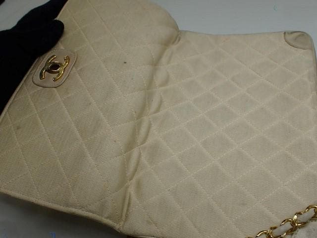 54.CHANEL ショルダーバッグ マトラッセ　チェーンショルダー　Ｇ金具