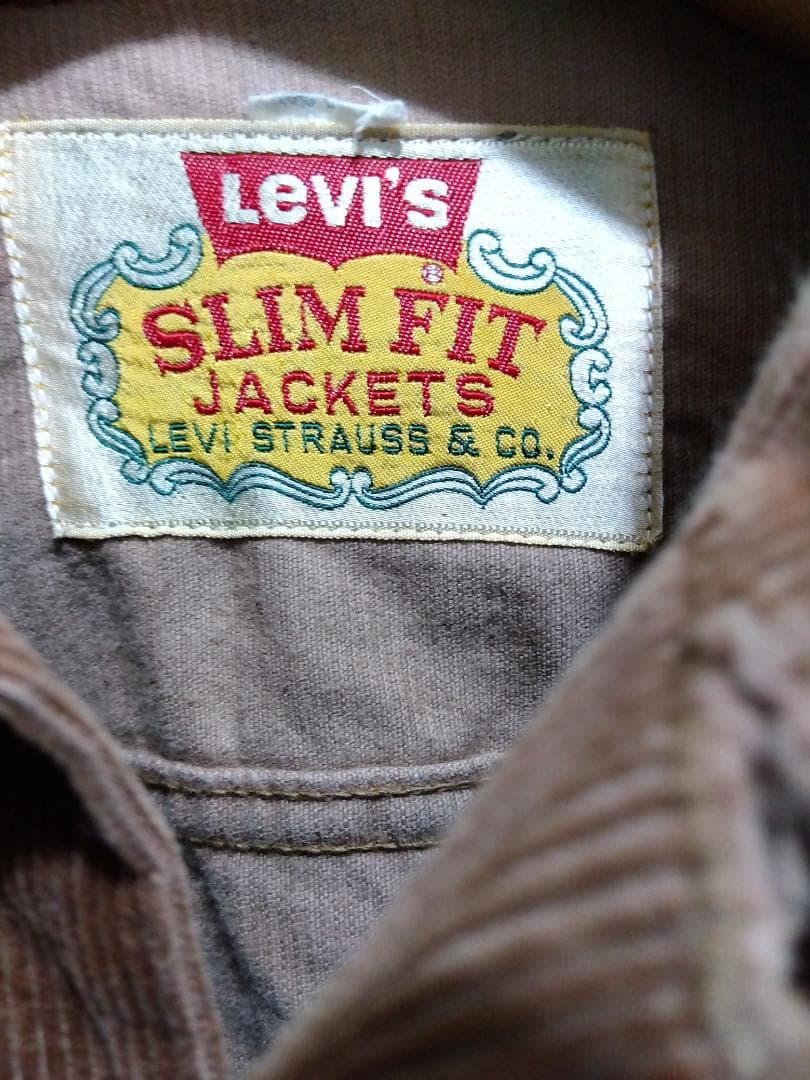牛*る様 リーバイス　ビッグE コーデュロイジャケット