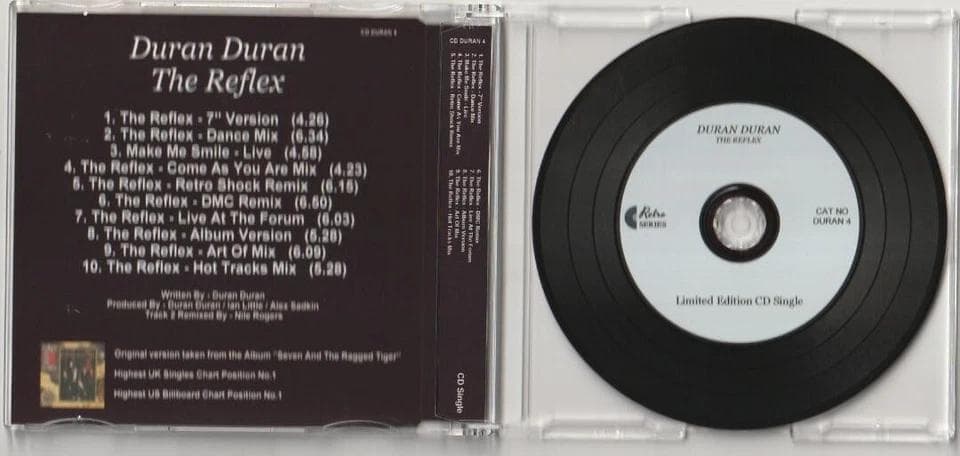 Duran Duran　The Reflex　リミックス集 貴重 CD