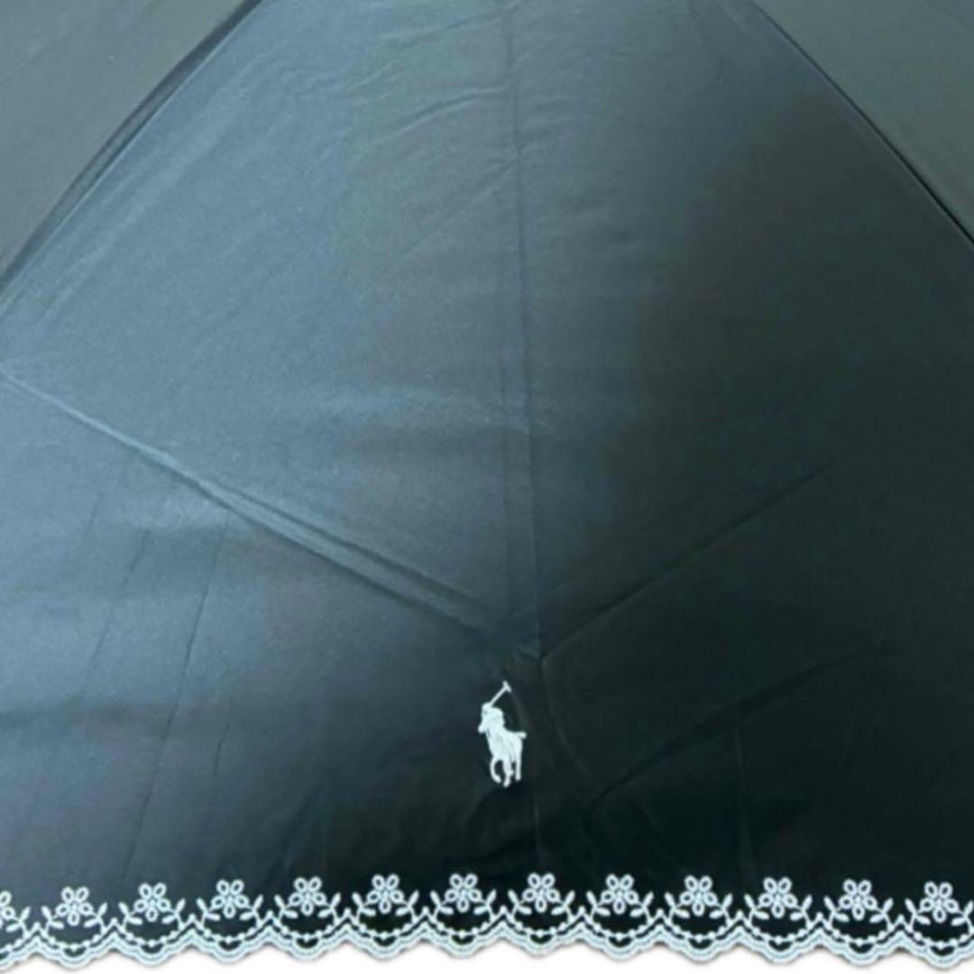 新品★ POLO ポロラルフローレン　婦人折り畳み傘　晴雨兼用　遮光100%
