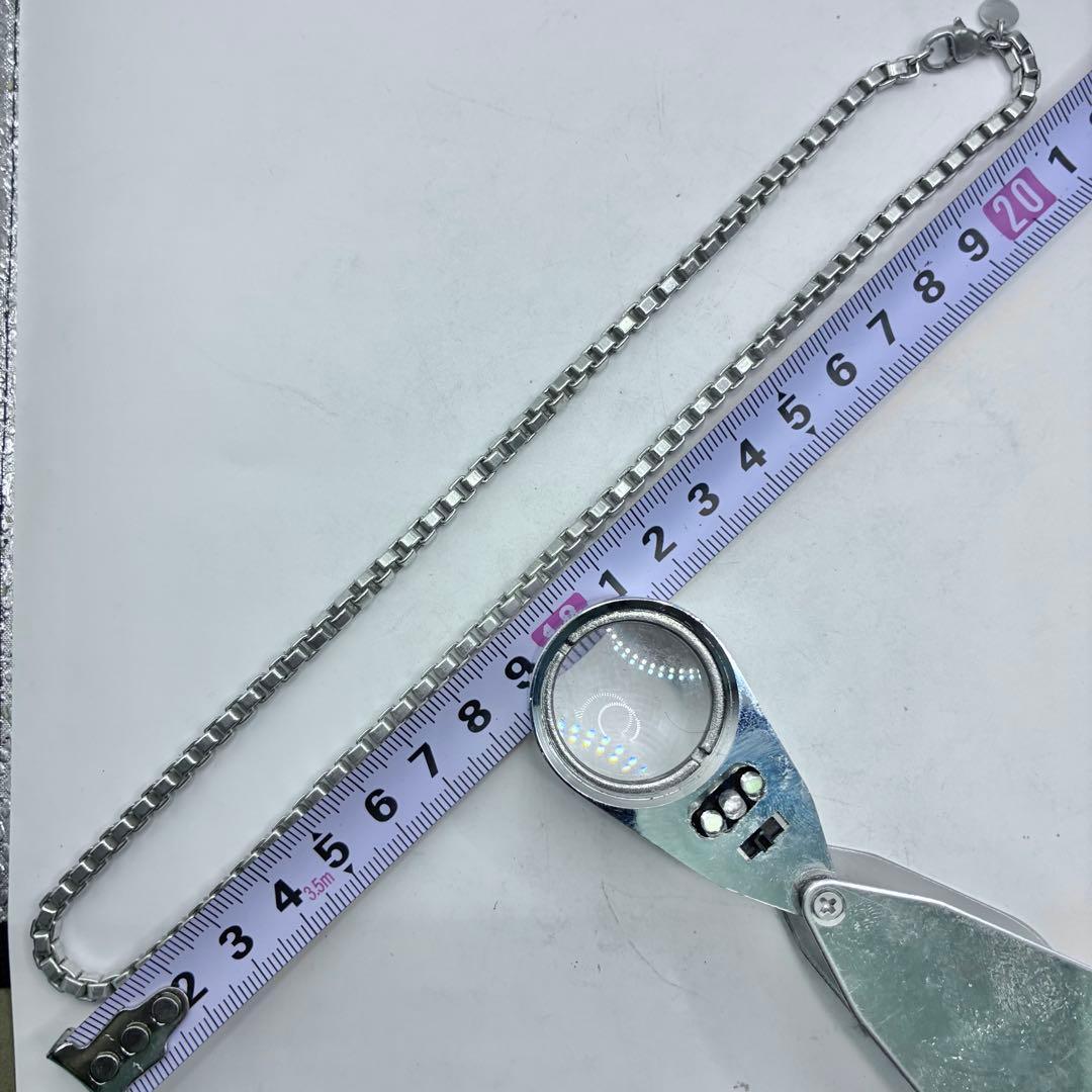 【箱、袋付き】ティファニー　ベネチアン　ネックレス　45cm　シルバー　美品