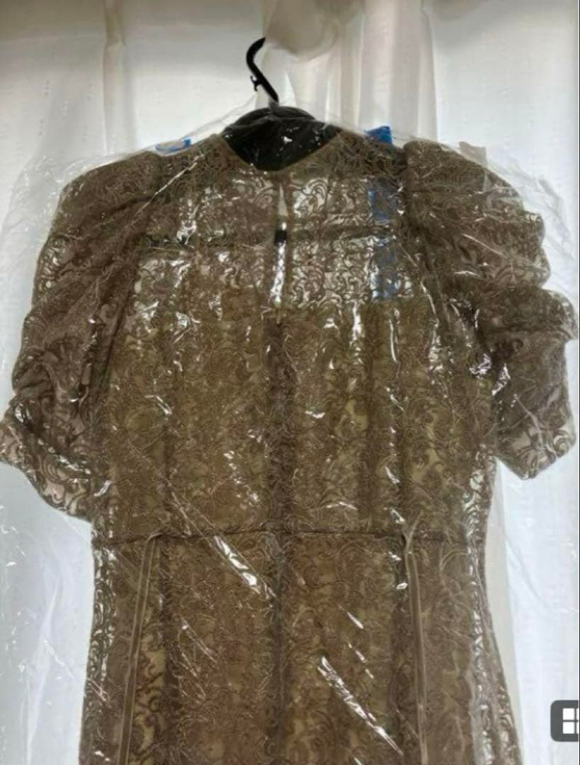 【美品】FRAY I.D パーティドレス　ベージュ　結婚式