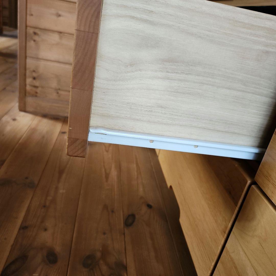 ナチュラルウッド チェスト