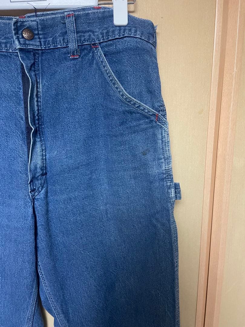 シアーズ　70s SEARS ペインターパンツ　古着　ヴィンテージ　デニム