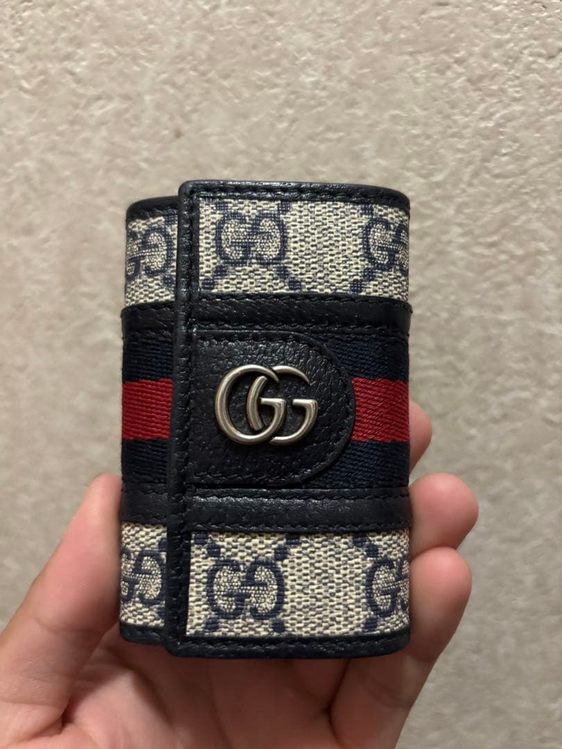 GUCCI グッチ キーケース オフィディア GG シェリーライン