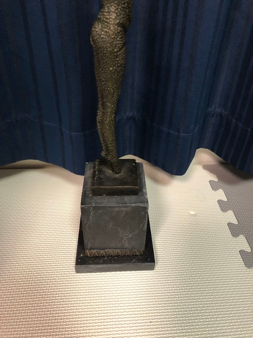 ブロンズ像　神　D.H. CHIPARUS DANCER　アールデコ　彫刻家