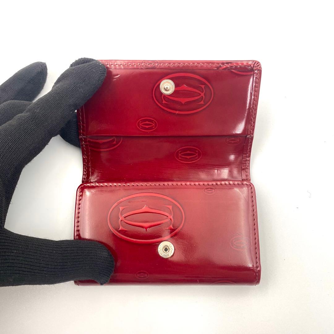 【箱付き】Cartier カルティエ ハッピーバースデー 6連 キーケース