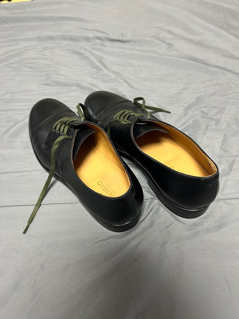 ORIGIO ブラック ストレートチップ