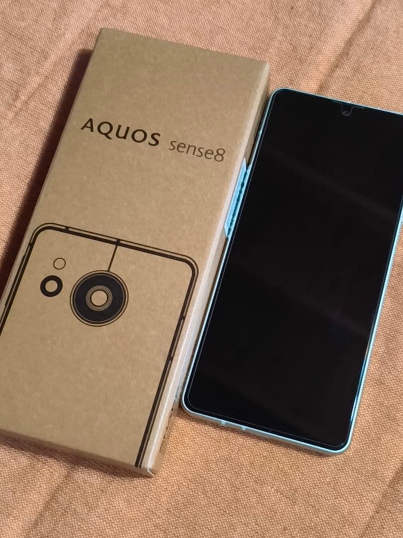 AQUOS sense8 ペールグリーン スマートフォン 本体 SIMフリー