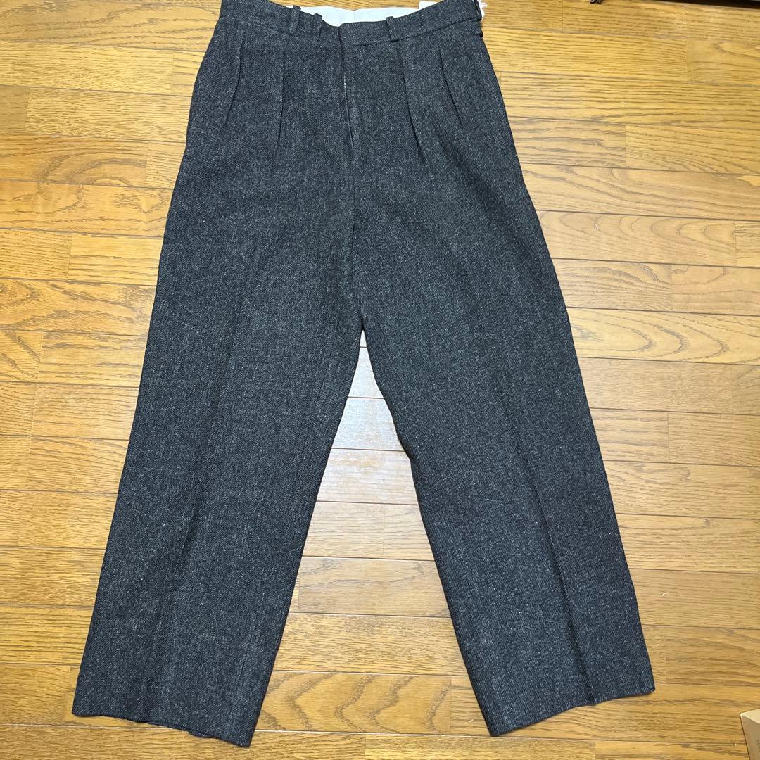 パンツ JEFFERY TWEED 2PLEATS TROUSER