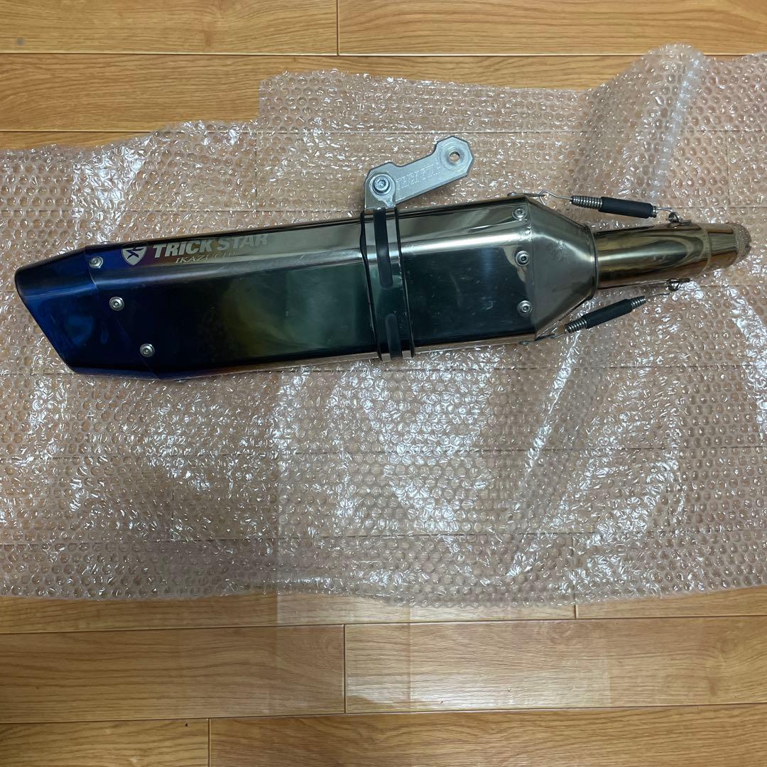 TRICK STAR スリップオンマフラー IKAZUCHI yzf-r25