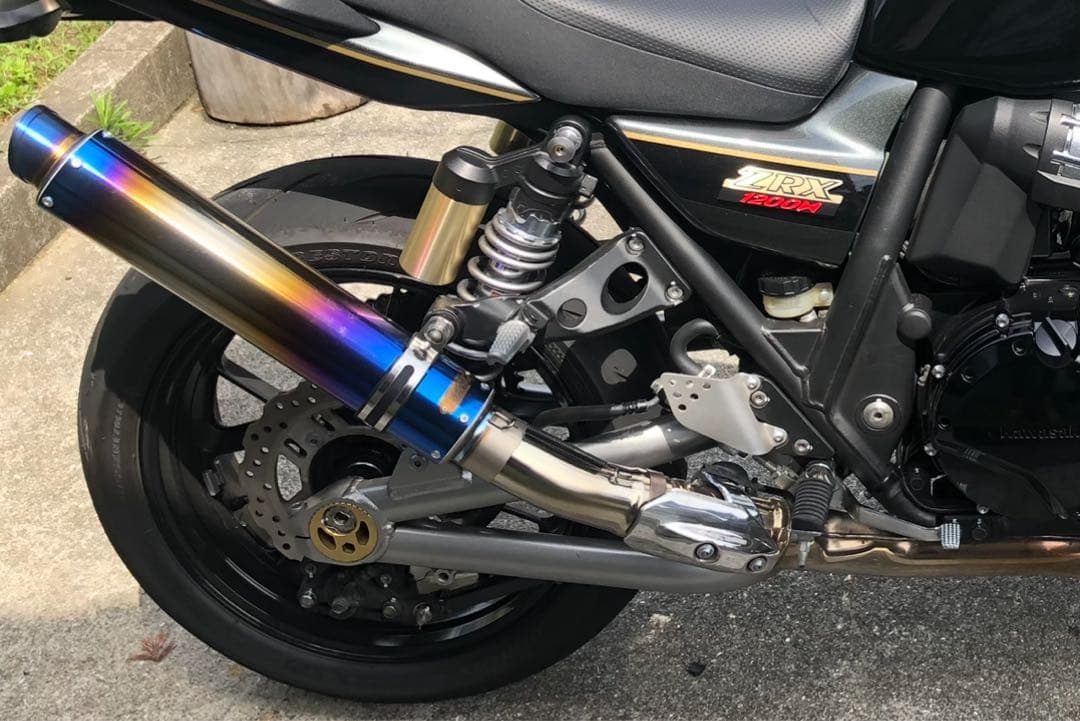 zrx1200daeg ダエグ中間パイプ