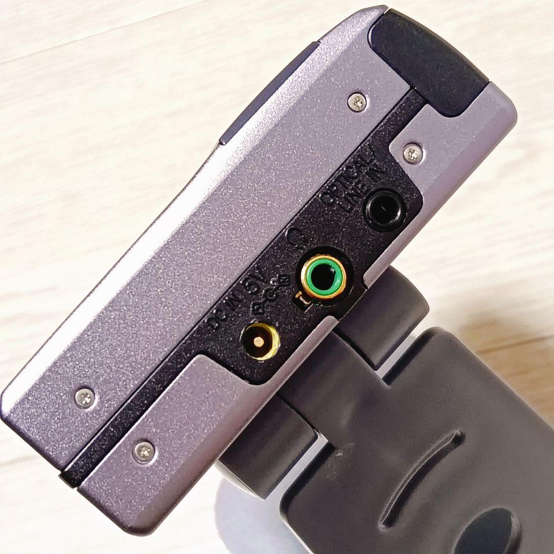 シャープMD-MS200-A（紫色）完動品・極美品