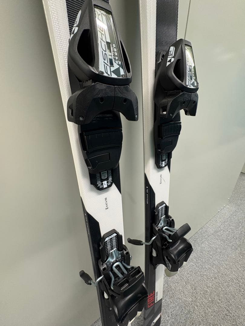 フィッシャー　スキー板　CRUZAR FIRE 165cm ストック付き