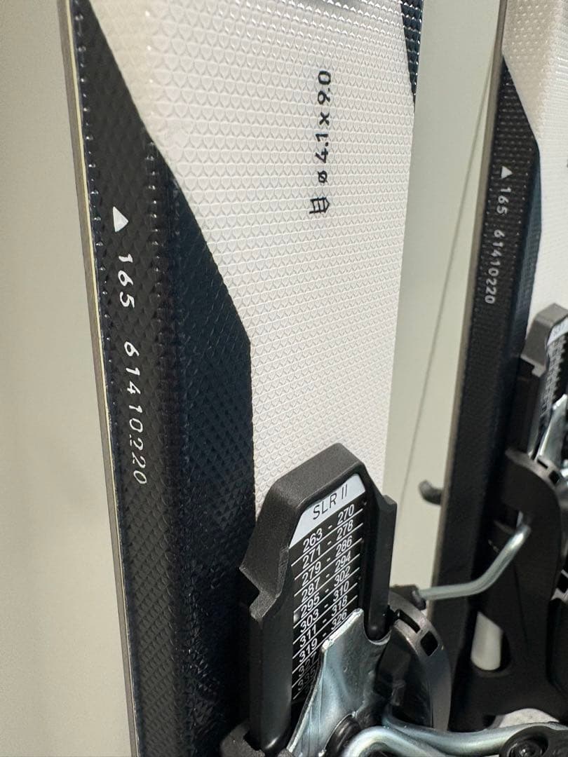 フィッシャー　スキー板　CRUZAR FIRE 165cm ストック付き