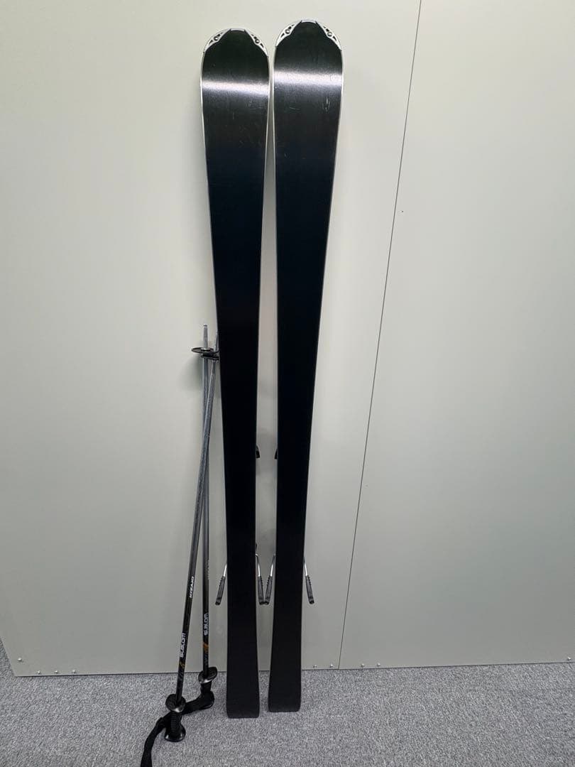 フィッシャー　スキー板　CRUZAR FIRE 165cm ストック付き