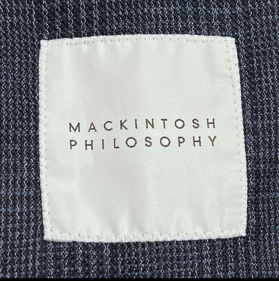 美品 マッキントッシュフィロソフィー グレンチェック柄 セットアップ スーツ