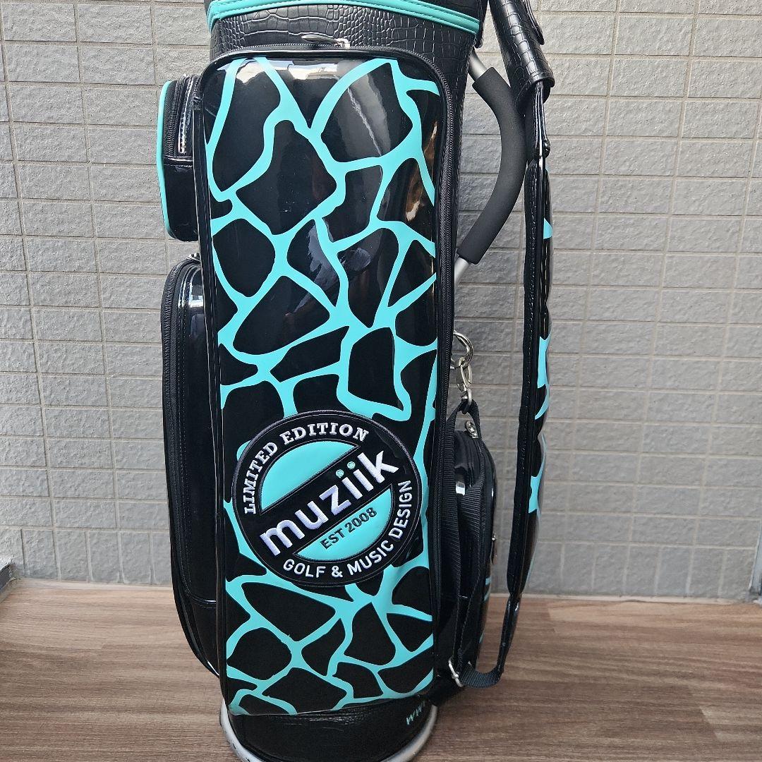 【はる】ムジーク LIMITED PIPE CART BAGキャディバッグ