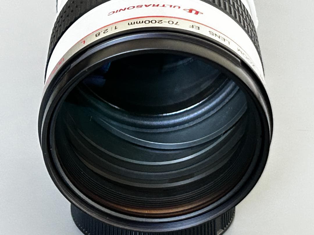 ジャンク CANON EF70-200mmF2.8 L USM(プロテクタ付)