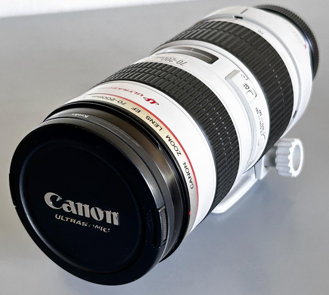 ジャンク CANON EF70-200mmF2.8 L USM(プロテクタ付)