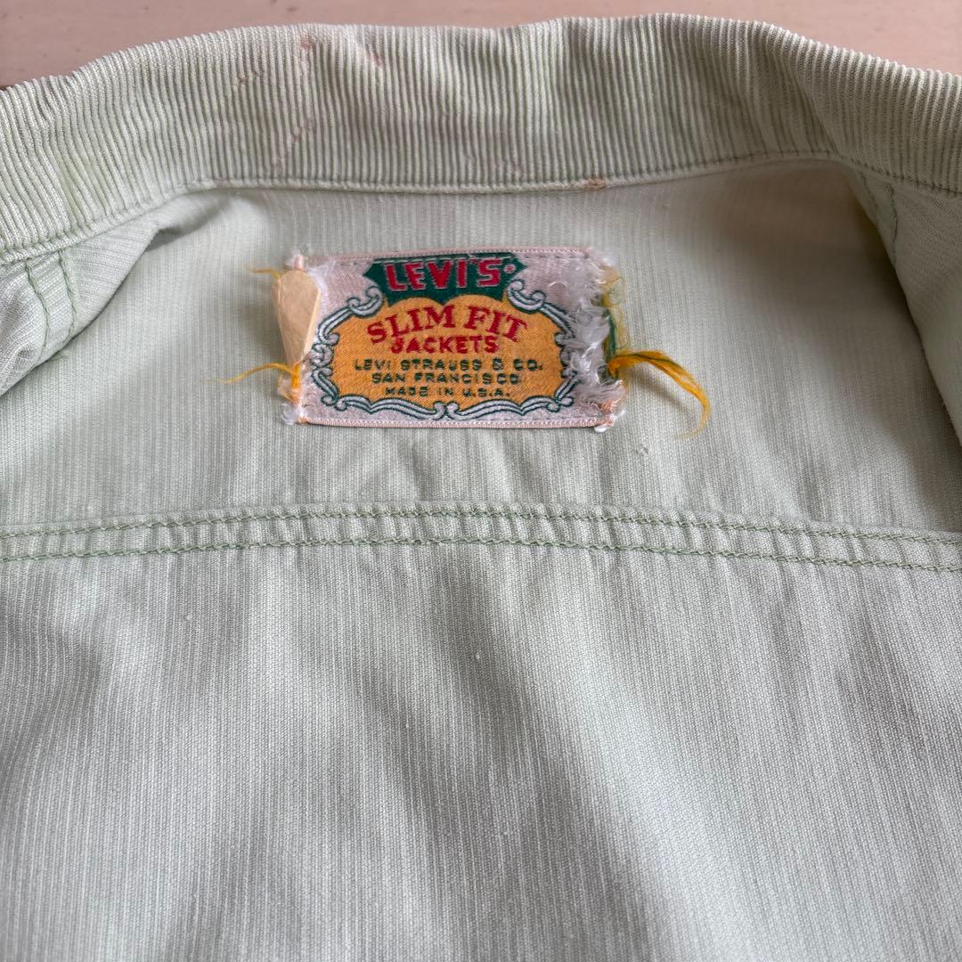 ジャケット・アウター 60s vintage Levi's SLIMFIT JACKET 3rd