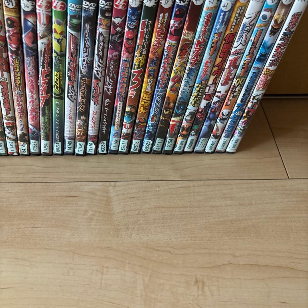 仮面ライダー　劇場版DVD　42枚セット