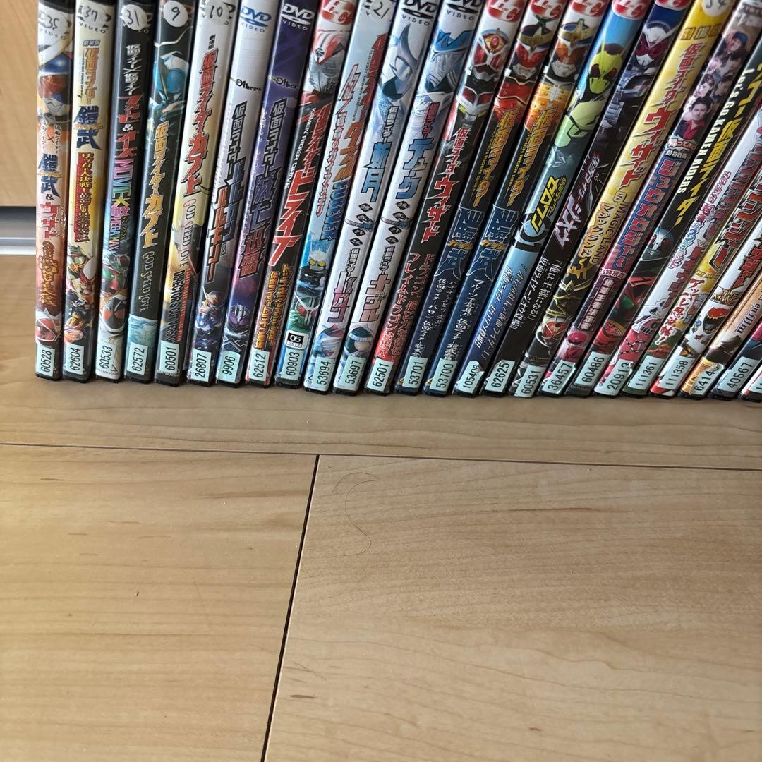 仮面ライダー　劇場版DVD　42枚セット