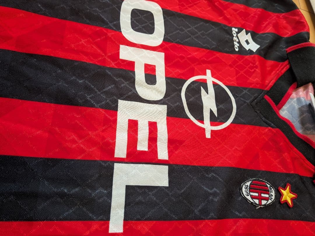 ヴィンテージユニフォームミランHオーセンティックユニフォーム