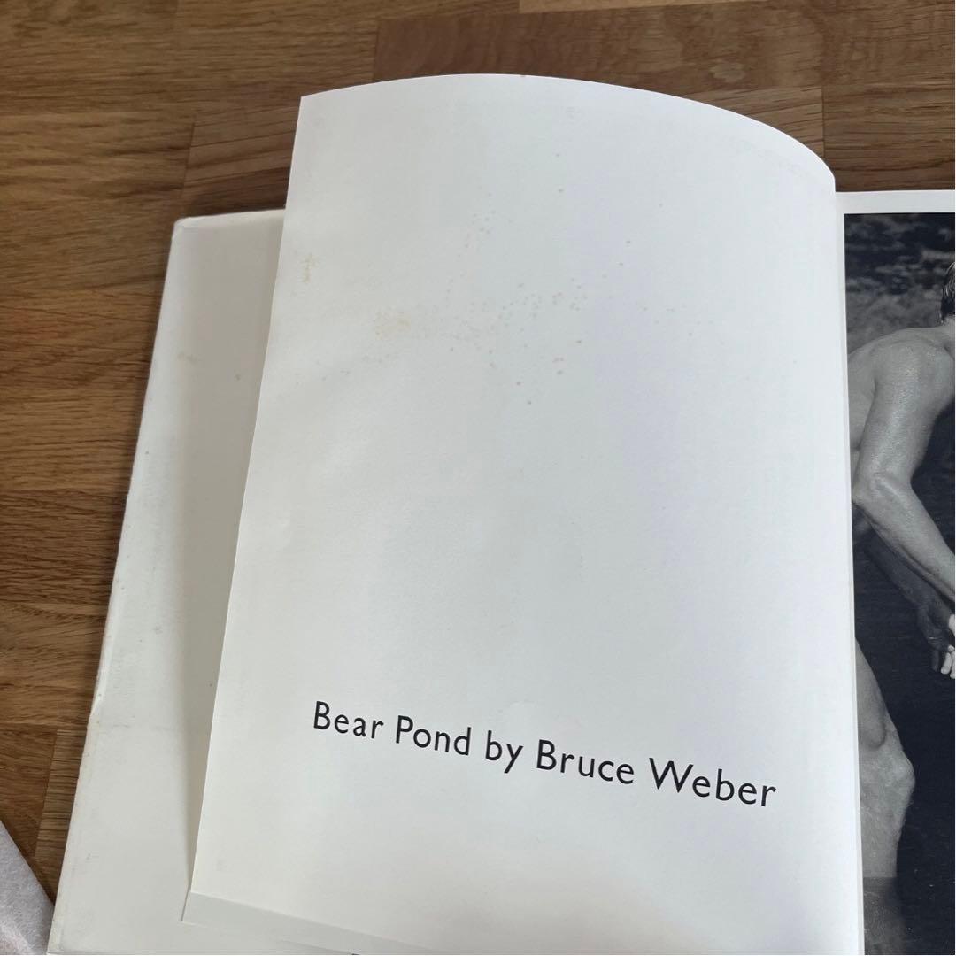 BEAR POND Bruce Weber 初版本 1990年 写真集 希少本