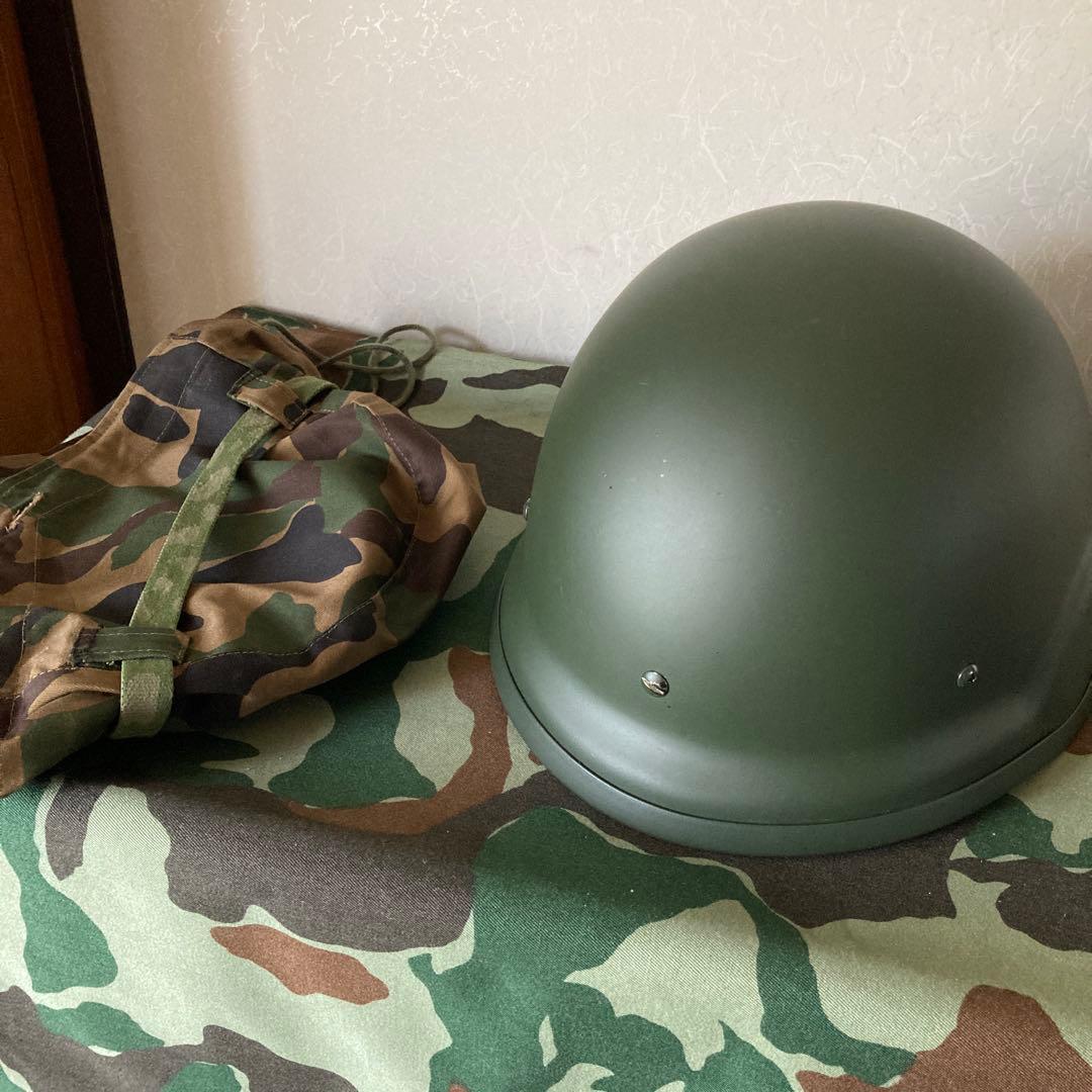 88式鉄帽　空自野戦迷彩　レプリカセット